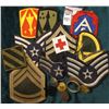 Image 1 : Kids Military Grab Bag 20 Different Military Cloth Patches, etc.