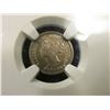 Image 2 : 1870{Wide Rims} Silver 5C Canada NGC 55 #3753992-002