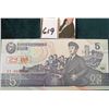 Image 1 : 1992 5 Won N. Korea SPECIMEN Note #TT 000000 Gem CU