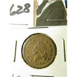 1863 CWC "Wilson's 1 Medal/Liberty"