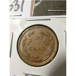 1861-1865 CWC “Business Card/R.G. Tyler” Gem BU