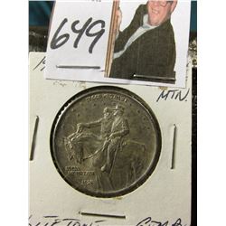 1925 50C Stone Mtn. Commem Lite Tone Gem BU Nice Coin