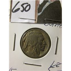 1921s Nickel 5C VF Key Date  Ex-PCI VF30