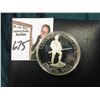 Image 2 : 1975 American Revolution Bicentennial Commemorative Proof Sterling Silver Medalion in original felt-
