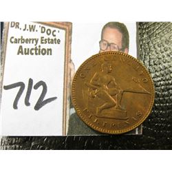 1933M Philippines Islands One Centavo. Uncirculated.