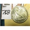 Image 3 : 1943 P Walking Liberty Half Dollar, Brilliant Uncirculated & World War II Restricted Sectional Aeron