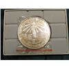 Image 2 : 1986 Statue of Liberty  "One Pound Fine Silver .999", In original felt-lined box of issue.