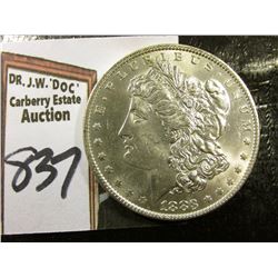 1883 O Morgan Silver Dollar. Brilliant Uncirculated.