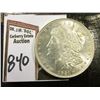 Image 1 : 1921 P Morgan Silver Dollar. Brilliant Uncirculated. Small toning area on reverse.