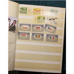 Mint Singles Book with a number of Mint condition unused U.S. Postage Stamps.