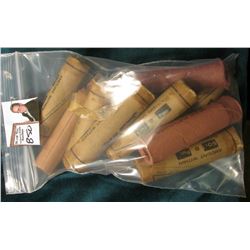 (10) Various rolls of Original Uncirculated Rolls of 1960 era Lincoln Cents, I never opened all of t