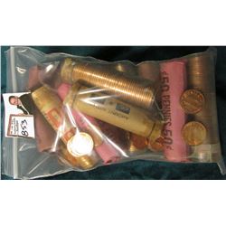 (12) Various rolls of Original Uncirculated Rolls of 1960 era Lincoln Cents, I never opened all of t