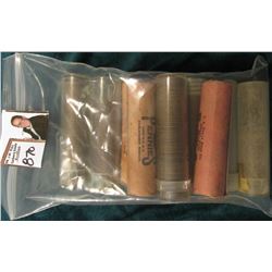 (10) Various rolls of Circulated 1940 era San Francisco Wheat Cents. All Solid date rolls. I never c