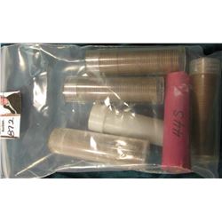 (6) Various rolls of Circulated 1940 era San Francisco Wheat Cents. All Solid date rolls. I never co