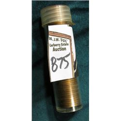 1940 P Original Gem BU Roll of Lincoln Cents in a plastic tube. CDN bid is $125 on my sheet.