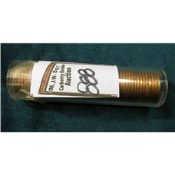 1954 P Original Uncirculated Roll of Lincoln Cents in a plastic tube. CDN bid is $25 on my sheet. So