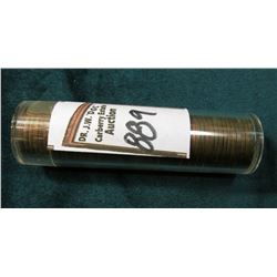 1942 P Original Gem BU Roll of Lincoln Cents in a plastic tube. CDN bid is $73 on my sheet.