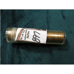 1942 P Original Gem BU Roll of Lincoln Cents in a plastic tube. CDN bid is $73 on my sheet.