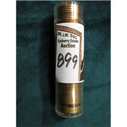 1944 P Original Gem BU Roll of Lincoln Cents in a plastic tube. CDN bid is $25 on my sheet.