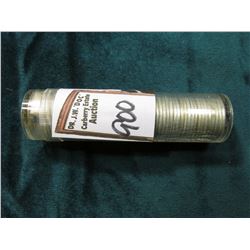 1943 S Original Uncirculated Roll of Lincoln Cents in a plastic tube. Lots of oxidation on the coins