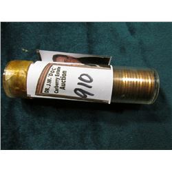 1944 D Original Gem BU Roll of Lincoln Cents in a plastic tube. CDN bid is $33 on my sheet.