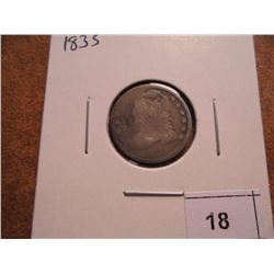1835 CAPPED BUST DIME
