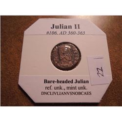 360-363 A.D. JULIAN II ANCIENT COIN
