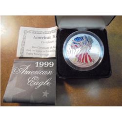 1999 COLORIZED AMERICAN SILVER EAGLE