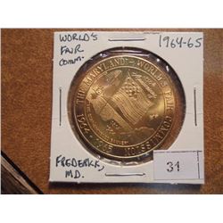 1964/65 WORLDS FAIR COMMISSION MARYLAND