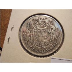 1942 CANADA SILVER 50 CENT
