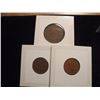 Image 2 : NEWFOUNDLAND 1936 LARGE CENT & 1941 & 42 SMALL CENTS