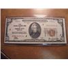 Image 1 : 1929 $20 NATIONAL CURRENCY KANSAS CITY BROWN SEAL NEAT SERIAL NUMBER J00576000A