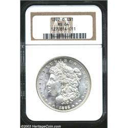1892-O $1 MS64 NGC.