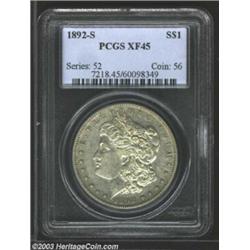 1892-S $1 XF45 PCGS.