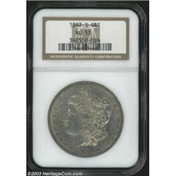 1892-S $1 AU53 NGC.