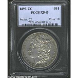 1893-CC $1 XF45 PCGS.