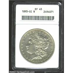 1893-CC $1 XF45 ANACS.