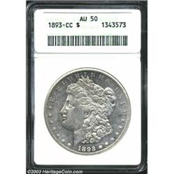 1893-CC $1 AU50 ANACS.