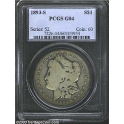 1893-S $1 Good 4 PCGS.