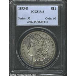 1893-S $1 Fine 15 PCGS.