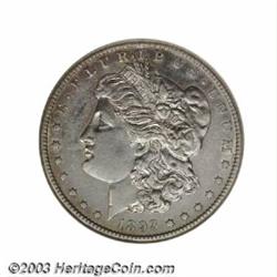 1893-S $1--Tooled, Whizzed--ANACS. AU Details, Net XF40.