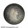Image 1 : 1795 $1 Flowing Hair, Three Leaves XF40 PCGS.
