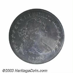 1795 $1 Draped Bust, Off Center XF40 PCGS.