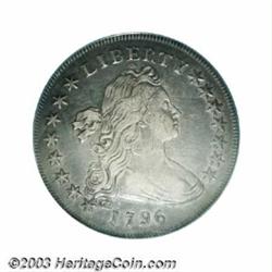 1796 $1 Small Date, Large Letters VF25 PCGS.