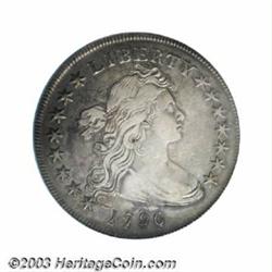 1796 $1 Small Date, Large Letters VF35 PCGS.