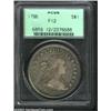 Image 1 : 1796 $1 Large Date, Small Letters Fine 12 PCGS.