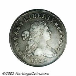 1796 $1 Large Date, Small Letters VF35 ICG.