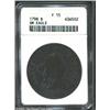 Image 1 : 1798 $1 Small Eagle, 13 Stars Fine 15 ANACS.