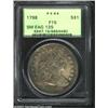 Image 1 : 1798 $1 Small Eagle, 13 Stars Fine 15 PCGS.
