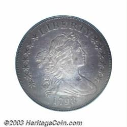 1798 $1 Small Eagle, 13 Stars VF30 PCGS.